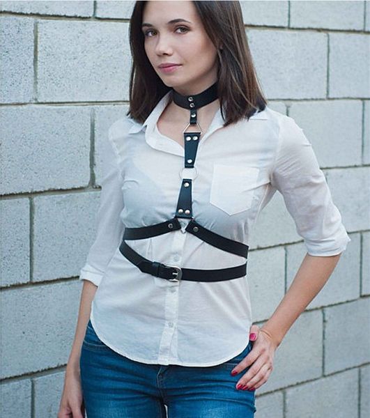 2018 punk women men faux leather belts slim body bondage cage sculpting harness waist straps suspenders belt for women, Black;brown
2018 punk women men faux leather belts slim body bondage cage sculpting harness waist straps suspenders belt for women, Black;brown