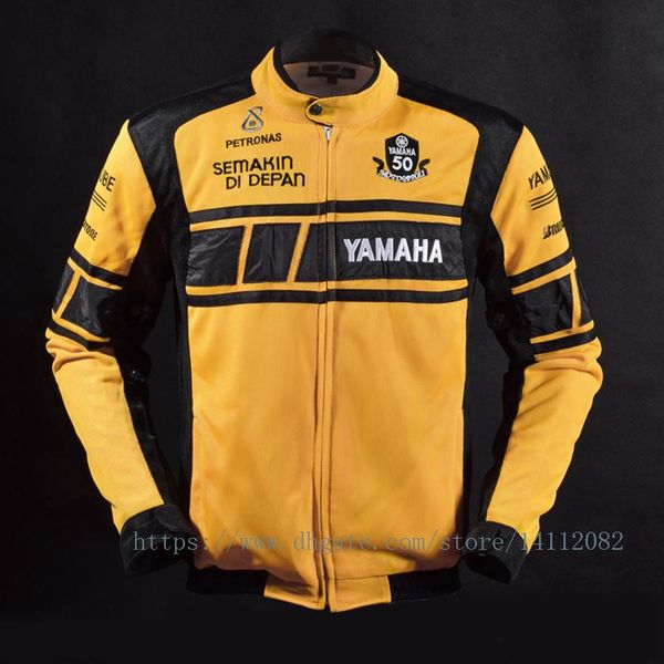 motogp 50-year anniversary jacket for yamaha racing team summer motorcycle mesh breathable jacket coat with 5 protective gear, Black;red
motogp 50-year anniversary jacket for yamaha racing team summer motorcycle mesh breathable jacket coat with 5 protective gear, Black;red