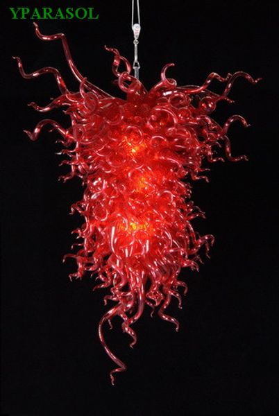 fast shipping modern pendant lamps chihuly style hand blown glass art chandelier lighting restaurant l lights