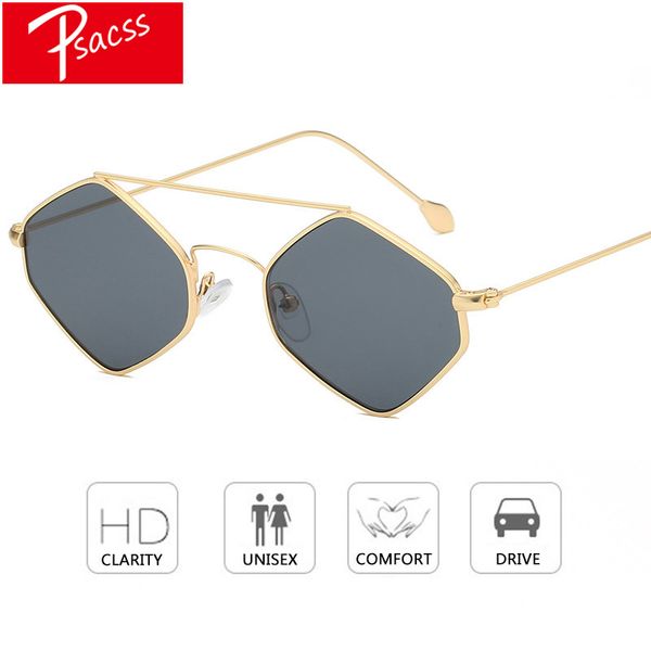 psacss 2018 small rhombus frame sunglasses women men metal frame rainbow lens sunglass retro lunette de soleil, White;black
psacss 2018 small rhombus frame sunglasses women men metal frame rainbow lens sunglass retro lunette de soleil, White;black