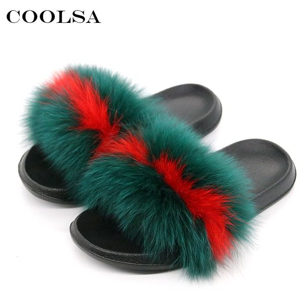 Cool a new ummer women fox fur lipper fluffy really fur fox hair lide flat plu h hoe home flip flop ladie beach andal
Cool a new ummer women fox fur lipper fluffy really fur fox hair lide flat plu h hoe home flip flop ladie beach andal