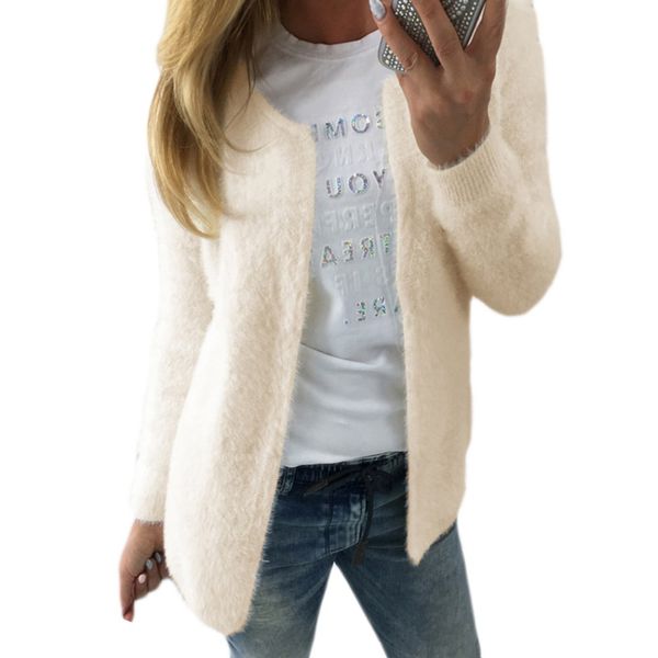 Regular Fashion Women Long Sleeve Knitted Slim Basic Short Ladies Casual Solid Jackets Knit Outwear Coat Wool Autumn Korea Outerwear
Regular Fashion Women Long Sleeve Knitted Slim Basic Short Ladies Casual Solid Jackets Knit Outwear Coat Wool Autumn Korea Outerwear
