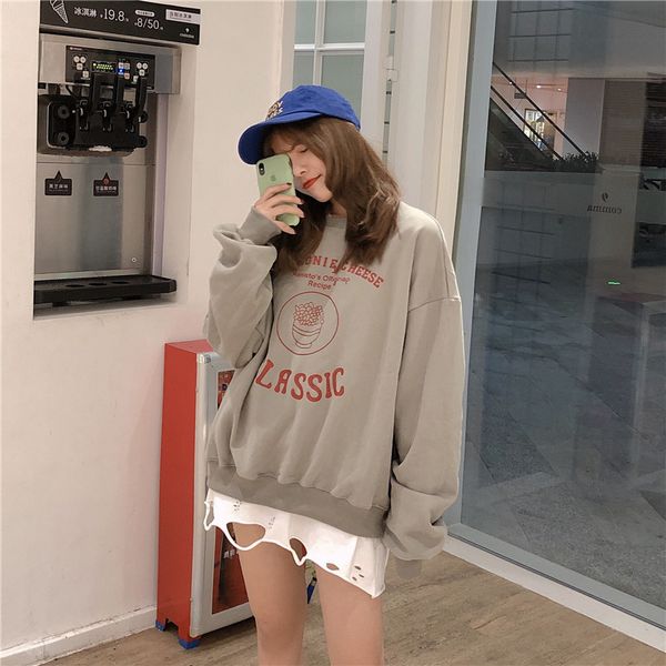 3 colors 2018 autumn and winter korean ulzzang style letter print long-sleeve pullover thicking sweatshirts womens (90535, Black
3 colors 2018 autumn and winter korean ulzzang style letter print long-sleeve pullover thicking sweatshirts womens (90535, Black