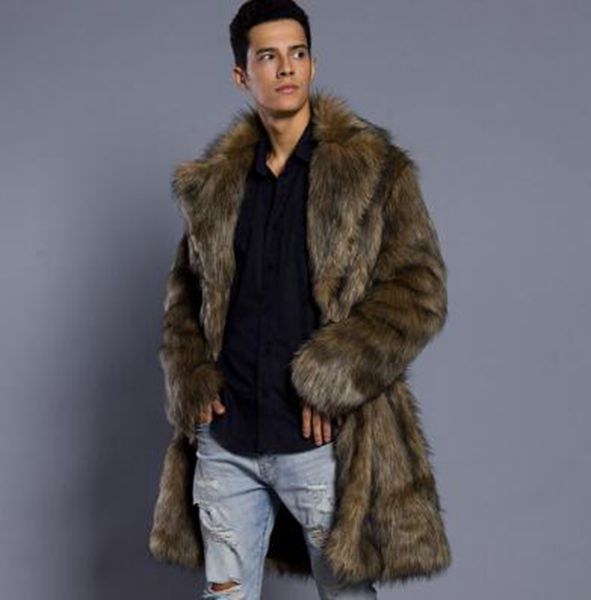 male spring autumn version of the new european and american trend boutique personality imitation fox long style fur coat / s-3xl, Black
male spring autumn version of the new european and american trend boutique personality imitation fox long style fur coat / s-3xl, Black