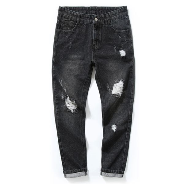 trendy men's denim jeans fashion hole men jeans pants brand new ankle-length pants black blue slim fit men's
trendy men's denim jeans fashion hole men jeans pants brand new ankle-length pants black blue slim fit men's