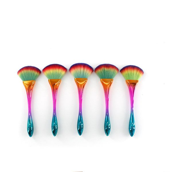 colorful fan makeup brushes contour make up powder brush soft synthetic hair professional cosmetic tool
colorful fan makeup brushes contour make up powder brush soft synthetic hair professional cosmetic tool
