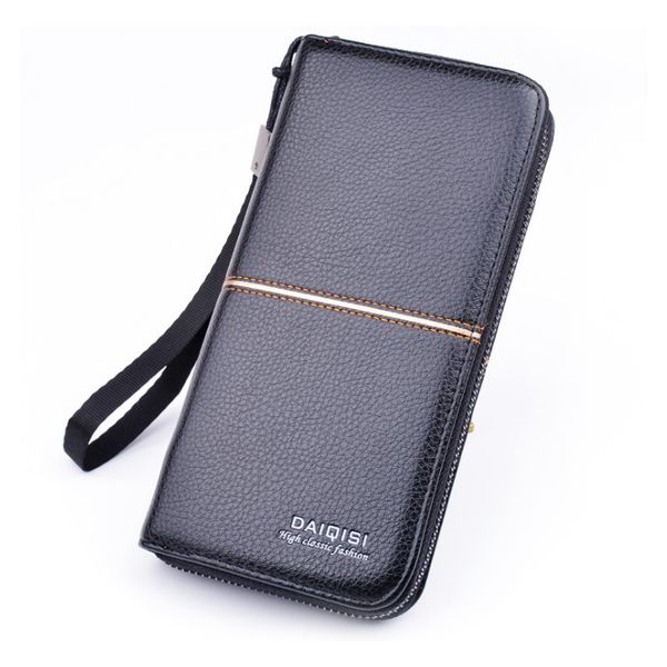 new european and american men's long wallet zipper fashion clutch bag business casual pu wallet b020, Red;black
new european and american men's long wallet zipper fashion clutch bag business casual pu wallet b020, Red;black
