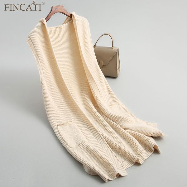women cardigans fincati 2018 fashion korean style sleeveless hooded long style sweater solid color split hem sweater coat pocket, White;black
women cardigans fincati 2018 fashion korean style sleeveless hooded long style sweater solid color split hem sweater coat pocket, White;black