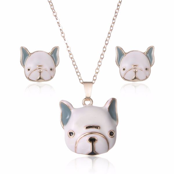 cute dog animal jewelry set chain kids jewelry cartoon dog necklace earring jewellery sets for girls, Silver
cute dog animal jewelry set chain kids jewelry cartoon dog necklace earring jewellery sets for girls, Silver
