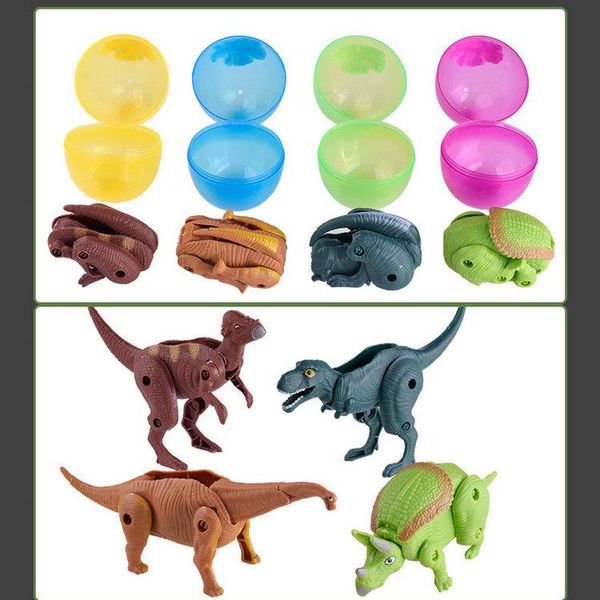 DHL 144pcs Easter Surprise Eggs Dinosaur Toy Model Deformed Dinosaurs Egg Collection Toys For Children gift kids toy
DHL 144pcs Easter Surprise Eggs Dinosaur Toy Model Deformed Dinosaurs Egg Collection Toys For Children gift kids toy