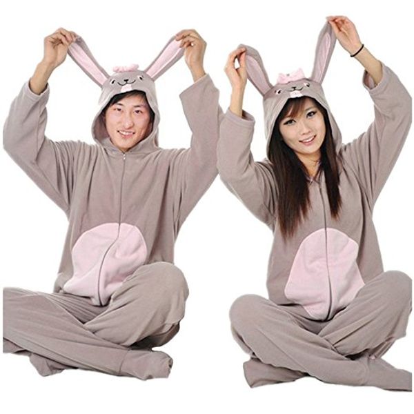 животное косплей костюм унисекс для взрослых серый кролик, Black
животное косплей костюм унисекс для взрослых серый кролик, Black