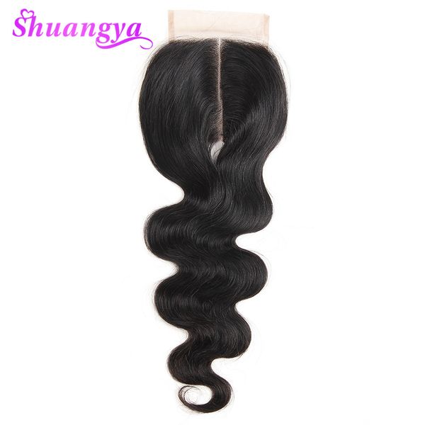 shuangya hair lace closure body wave 4x4 non-remy human hair closure middle part can be customized shipping thick and full, Black;brown
shuangya hair lace closure body wave 4x4 non-remy human hair closure middle part can be customized shipping thick and full, Black;brown