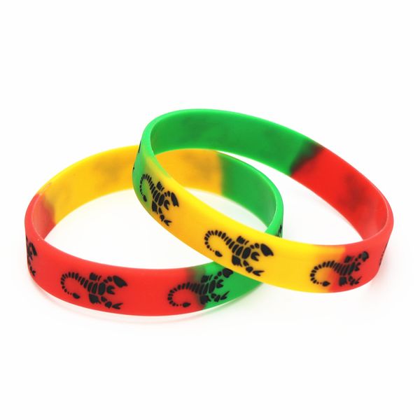 50pc new fashion rainbow color scorpion logo wristband bracelets&bangles women men punk jewelry bands adults jewelry gifts sh170, Golden;silver
50pc new fashion rainbow color scorpion logo wristband bracelets&bangles women men punk jewelry bands adults jewelry gifts sh170, Golden;silver