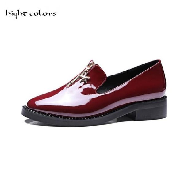 2017 flats patent leather oxford shoes for women big woman size 33~43 designer vintage flat shoes pointed toe brogue dxm235, Black
2017 flats patent leather oxford shoes for women big woman size 33~43 designer vintage flat shoes pointed toe brogue dxm235, Black
