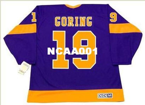 men #19 butch goring los angeles kings 1970.1978 ccm vintage retro home hockey jersey or custom any name or number retro jersey, Black;red
men #19 butch goring los angeles kings 1970.1978 ccm vintage retro home hockey jersey or custom any name or number retro jersey, Black;red