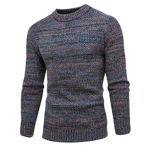 2018 men's sweater new fashion handsome small fresh round neck collar yarn sweater casual, White;black
2018 men's sweater new fashion handsome small fresh round neck collar yarn sweater casual, White;black