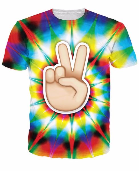 new arrival men/womens 3d hippy peace emoji t- shirts short sleeve funny t-shirts harajuku fitness casual shirt u911, White;black
new arrival men/womens 3d hippy peace emoji t- shirts short sleeve funny t-shirts harajuku fitness casual shirt u911, White;black