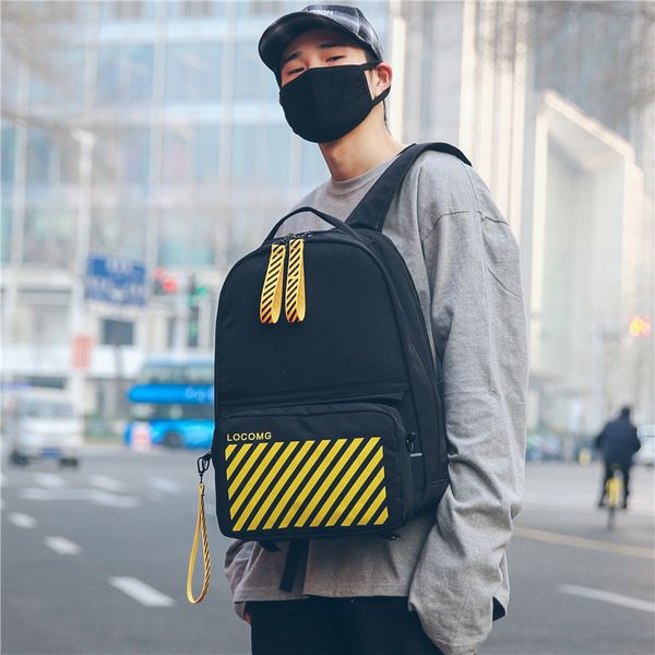backpack female han edition 2018 new joker computer students bag bag male fashion