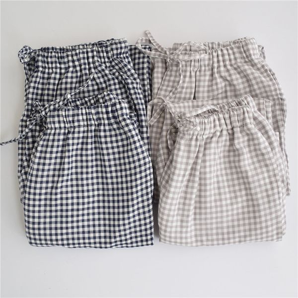 2018 autumn 100% cotton women sleep bottoms female loose plus size nighty trousers sleepwear pyjama couples plaid pajama pants, Black;red
2018 autumn 100% cotton women sleep bottoms female loose plus size nighty trousers sleepwear pyjama couples plaid pajama pants, Black;red