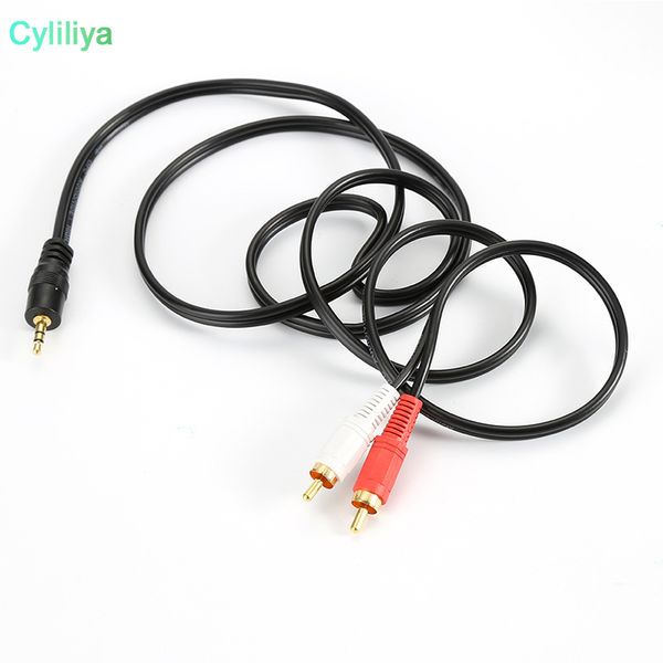 aux jack 3.5mm to 2 rca audio cable adapter male to male audio cable for mp3 mp4 player mobile phone
aux jack 3.5mm to 2 rca audio cable adapter male to male audio cable for mp3 mp4 player mobile phone