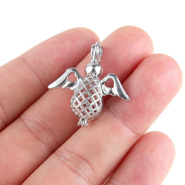 5pcs new design angel diy locket cage pendant for essential oil diffuser necklace jewelry making, Black
5pcs new design angel diy locket cage pendant for essential oil diffuser necklace jewelry making, Black