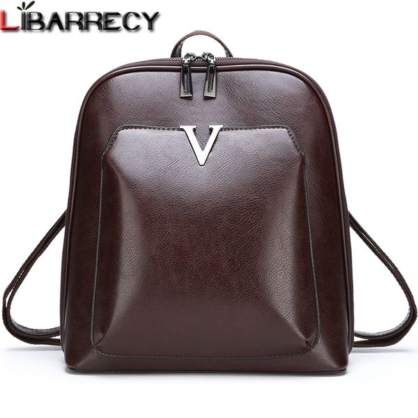 leather backpack female vintage women backpack simple large capacity travel bag leisure shoulder bags for women sac
leather backpack female vintage women backpack simple large capacity travel bag leisure shoulder bags for women sac