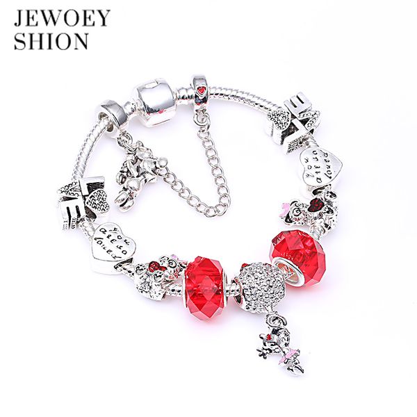 jewoey shion antique red mouse pendant original women glass charm bracelet fit charm beads bracelet party jewelry gifts, Golden;silver
jewoey shion antique red mouse pendant original women glass charm bracelet fit charm beads bracelet party jewelry gifts, Golden;silver