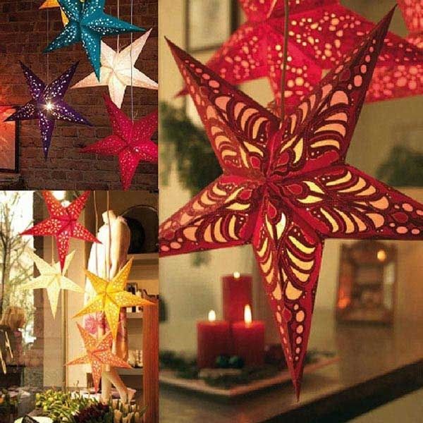 diameter 30cm three-dimensional laser pentacle star lampshade bar ceiling decoration ornaments christmas decoration gift - color random #267
diameter 30cm three-dimensional laser pentacle star lampshade bar ceiling decoration ornaments christmas decoration gift - color random #267