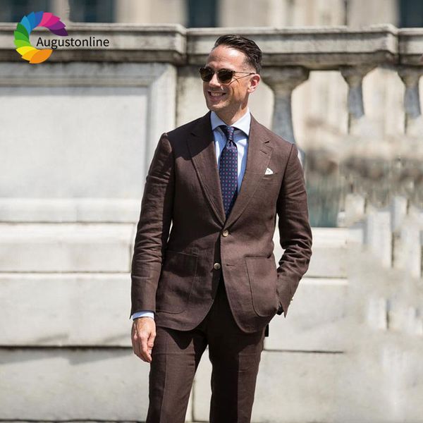 custom made ivory/beige/brown linen men suits summer beach wedding suits slim fit groom tuxedo 2 piece jacket casual prom wear, White;black
custom made ivory/beige/brown linen men suits summer beach wedding suits slim fit groom tuxedo 2 piece jacket casual prom wear, White;black