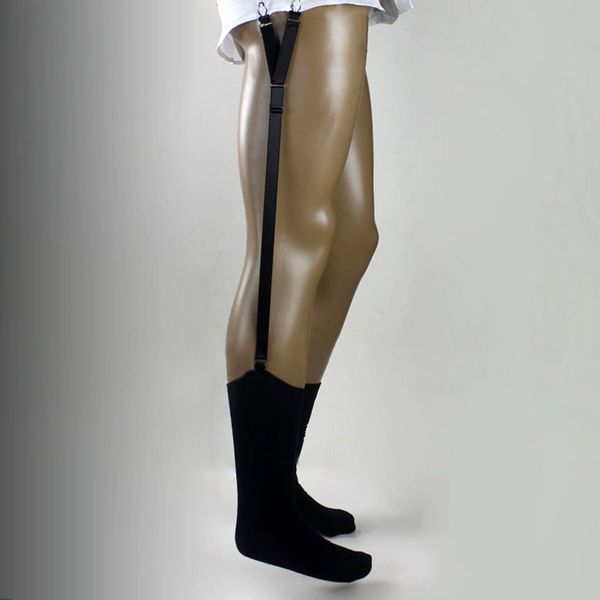 women and men harajuku suspender punk garters belt socks slip-resistant dual-use clip gourd buckle duckbill elastic spandex, Black;white
women and men harajuku suspender punk garters belt socks slip-resistant dual-use clip gourd buckle duckbill elastic spandex, Black;white