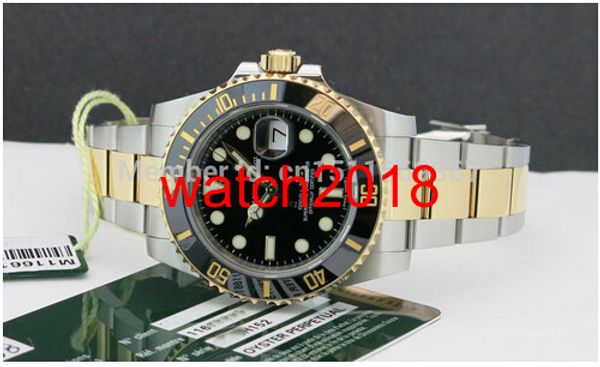 Top Quality Luxury Watch Sapphire 40mm Stainless Black Ceramic 0riginal Box File 116613 Automatic Sport Mens Watch Men's Wrist Watches
Top Quality Luxury Watch Sapphire 40mm Stainless Black Ceramic 0riginal Box File 116613 Automatic Sport Mens Watch Men's Wrist Watches