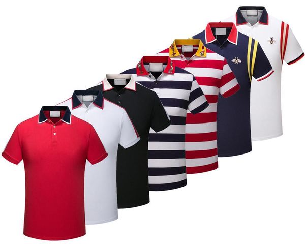 spring summer 2018 polo shirt fashion designer short sleeved polo t shirts men tee design printing poloshirt clothes polos 3xl, White;black
spring summer 2018 polo shirt fashion designer short sleeved polo t shirts men tee design printing poloshirt clothes polos 3xl, White;black