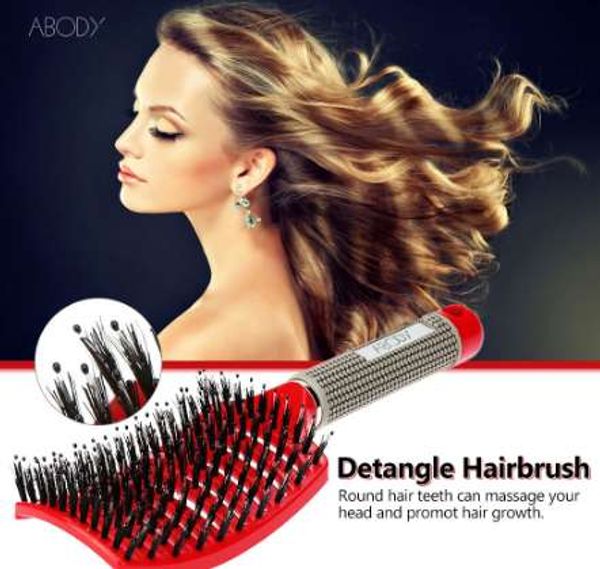 abody hair brush scalp hairbrush comb professional women tangle hairdressing supplies brushes tools hair combs for drop shipping, Silver
abody hair brush scalp hairbrush comb professional women tangle hairdressing supplies brushes tools hair combs for drop shipping, Silver