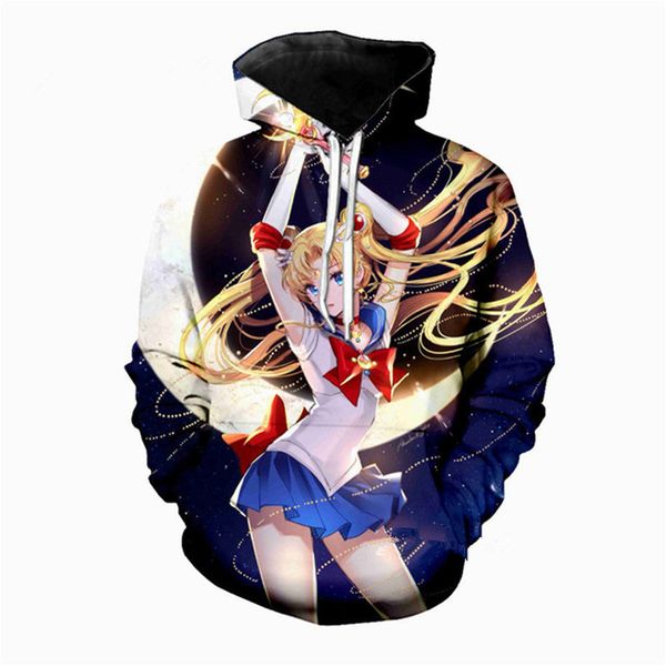fashion men/women anime sailor moon 3d funny printed crewneck sweatshirt fashion casual hoodies h315, Black
fashion men/women anime sailor moon 3d funny printed crewneck sweatshirt fashion casual hoodies h315, Black
