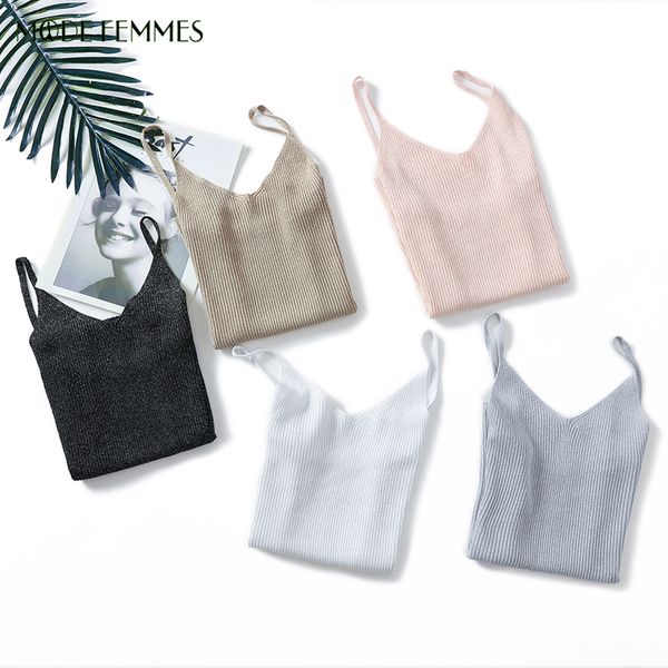 knitted tank gold thread vest blusas femininas de verao 2018 camisole women tank top, White
knitted tank gold thread vest blusas femininas de verao 2018 camisole women tank top, White