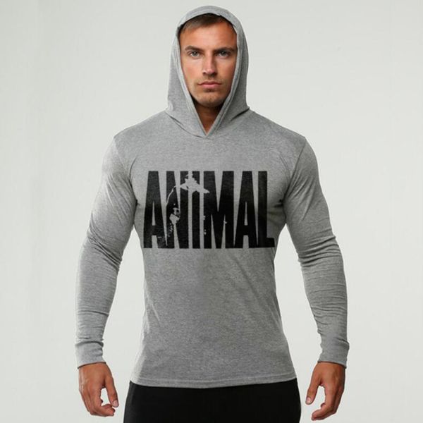 brand clothing animal printed long sleeve slim fit hooded t shirt men cotton tee shirt bodybuilding and fitness sportwear tshirt, White;black
brand clothing animal printed long sleeve slim fit hooded t shirt men cotton tee shirt bodybuilding and fitness sportwear tshirt, White;black