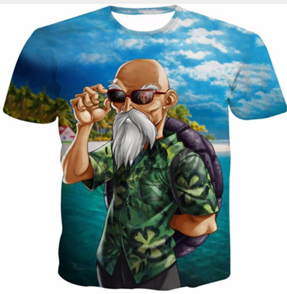 fashion master roshi t-shirt funny 3d print women/men short sleeve summer casual t-shirt ko5, White;black
fashion master roshi t-shirt funny 3d print women/men short sleeve summer casual t-shirt ko5, White;black