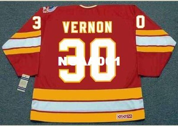 mens #30 mike vernon calgary flames 1989 ccm vintage away hockey jersey or custom any name or number retro jersey, Black;red
mens #30 mike vernon calgary flames 1989 ccm vintage away hockey jersey or custom any name or number retro jersey, Black;red
