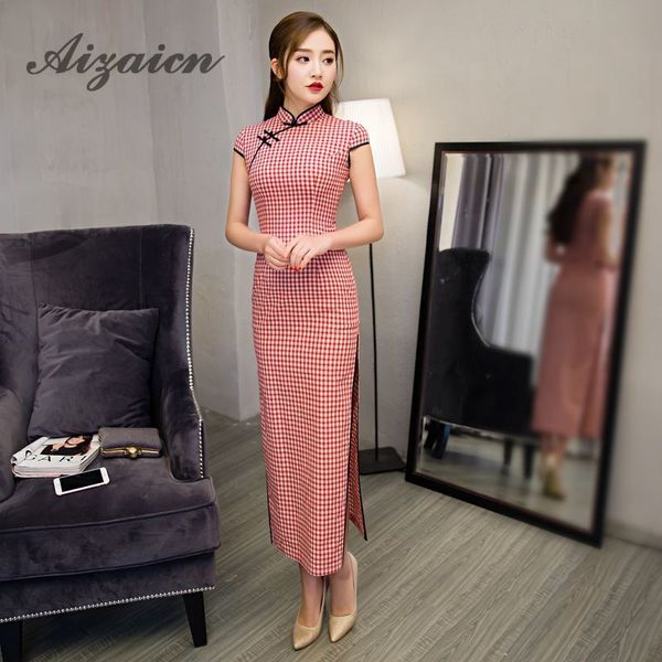 2018 red lattice modern cheongsam long qipao dress traditional chinese clothing for women oriental style dresses
2018 red lattice modern cheongsam long qipao dress traditional chinese clothing for women oriental style dresses