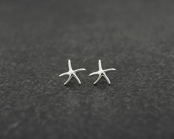 2018 the latest elements starfish stud earrings zinc alloy silver plated stud earring for women wholesale, Golden;silver
2018 the latest elements starfish stud earrings zinc alloy silver plated stud earring for women wholesale, Golden;silver