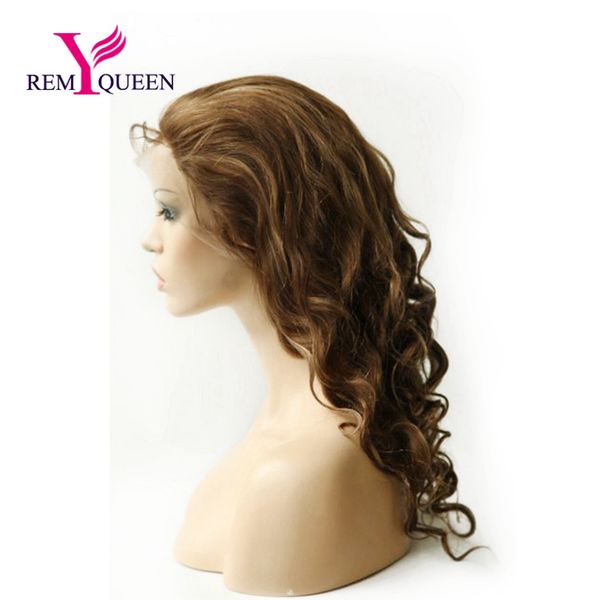 remy queen virgin human 4# high light 27# body wave full lace wig 130% medium density nautral hairline with baby hair double bleached knots, Black
remy queen virgin human 4# high light 27# body wave full lace wig 130% medium density nautral hairline with baby hair double bleached knots, Black