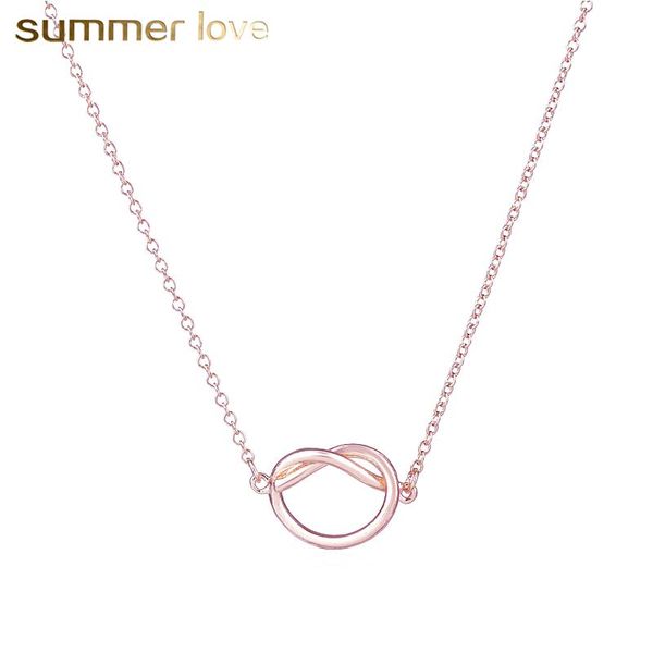 new arrival copper infinity forever love knot necklace pendants for couple girlfriend small cute rose gold color chian necklace 2018, Silver
new arrival copper infinity forever love knot necklace pendants for couple girlfriend small cute rose gold color chian necklace 2018, Silver