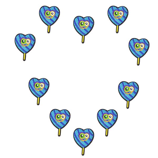 10pcs blue love heart embroidery patches for clothing iron patch for clothes applique sewing accessories stickers on clothes iron on patch, Black
10pcs blue love heart embroidery patches for clothing iron patch for clothes applique sewing accessories stickers on clothes iron on patch, Black