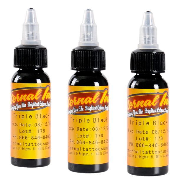 New 1 Bottle 1oz black Tattoo Ink Pigment Set Kits Body Arts 30ml black Professinal Beauty Permanent Makesup Paints Accesories
New 1 Bottle 1oz black Tattoo Ink Pigment Set Kits Body Arts 30ml black Professinal Beauty Permanent Makesup Paints Accesories