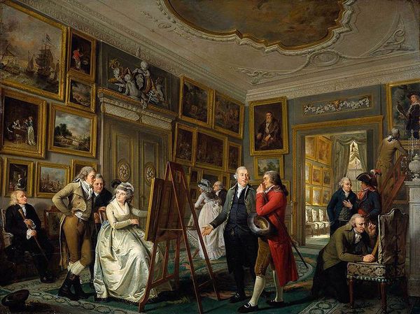 High Quality gallery Museum gentlemen with artist Hand Painted & HD Print Wall Decor Art Oil painting on canvas Mulit sizes /Frame P168
High Quality gallery Museum gentlemen with artist Hand Painted & HD Print Wall Decor Art Oil painting on canvas Mulit sizes /Frame P168