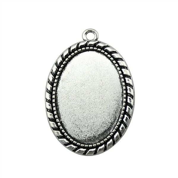 8 pieces cabochon cameo base tray bezel blank accessories jewelry simple single side inner size 25x35mm oval flatback resin cabochons, Slivery;crystal
8 pieces cabochon cameo base tray bezel blank accessories jewelry simple single side inner size 25x35mm oval flatback resin cabochons, Slivery;crystal