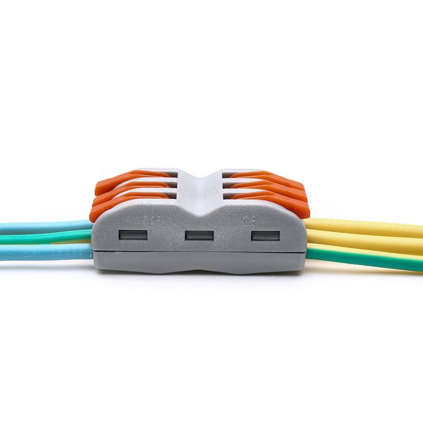 10PCS SPL-3 28-12 AWG PCT-213 222-413 Push Wire Connector 6 Pin Universal Compact Connector Terminals Block gray
10PCS SPL-3 28-12 AWG PCT-213 222-413 Push Wire Connector 6 Pin Universal Compact Connector Terminals Block gray