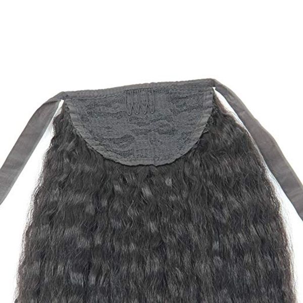 coarse yaki kinky straight women pony tail 1pcs 14" 10a african human ponytail hairpiece natural black 1b 100g
coarse yaki kinky straight women pony tail 1pcs 14" 10a african human ponytail hairpiece natural black 1b 100g