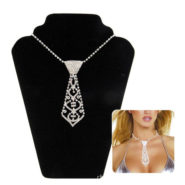 retro jewelry water diamond tie long necklace women's bow fashion apparel wholesale, Silver
retro jewelry water diamond tie long necklace women's bow fashion apparel wholesale, Silver