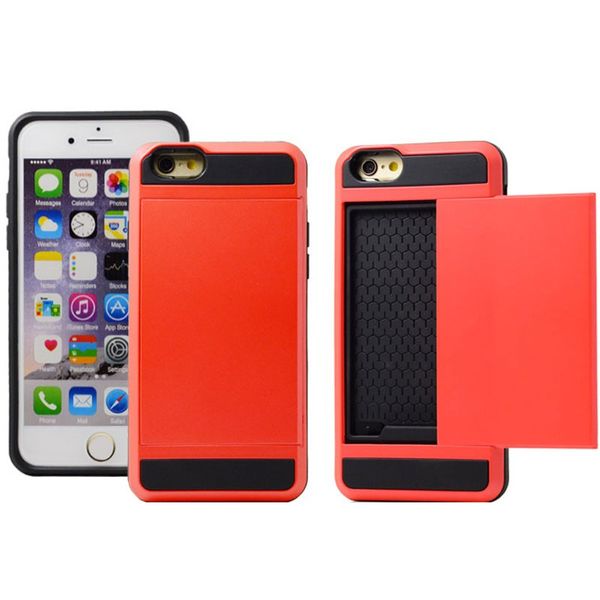 2018 global hits for iphone 6s plus cases muliti color options sliding card slot mobile case shockproof hybrid tpu+pc phone case
2018 global hits for iphone 6s plus cases muliti color options sliding card slot mobile case shockproof hybrid tpu+pc phone case